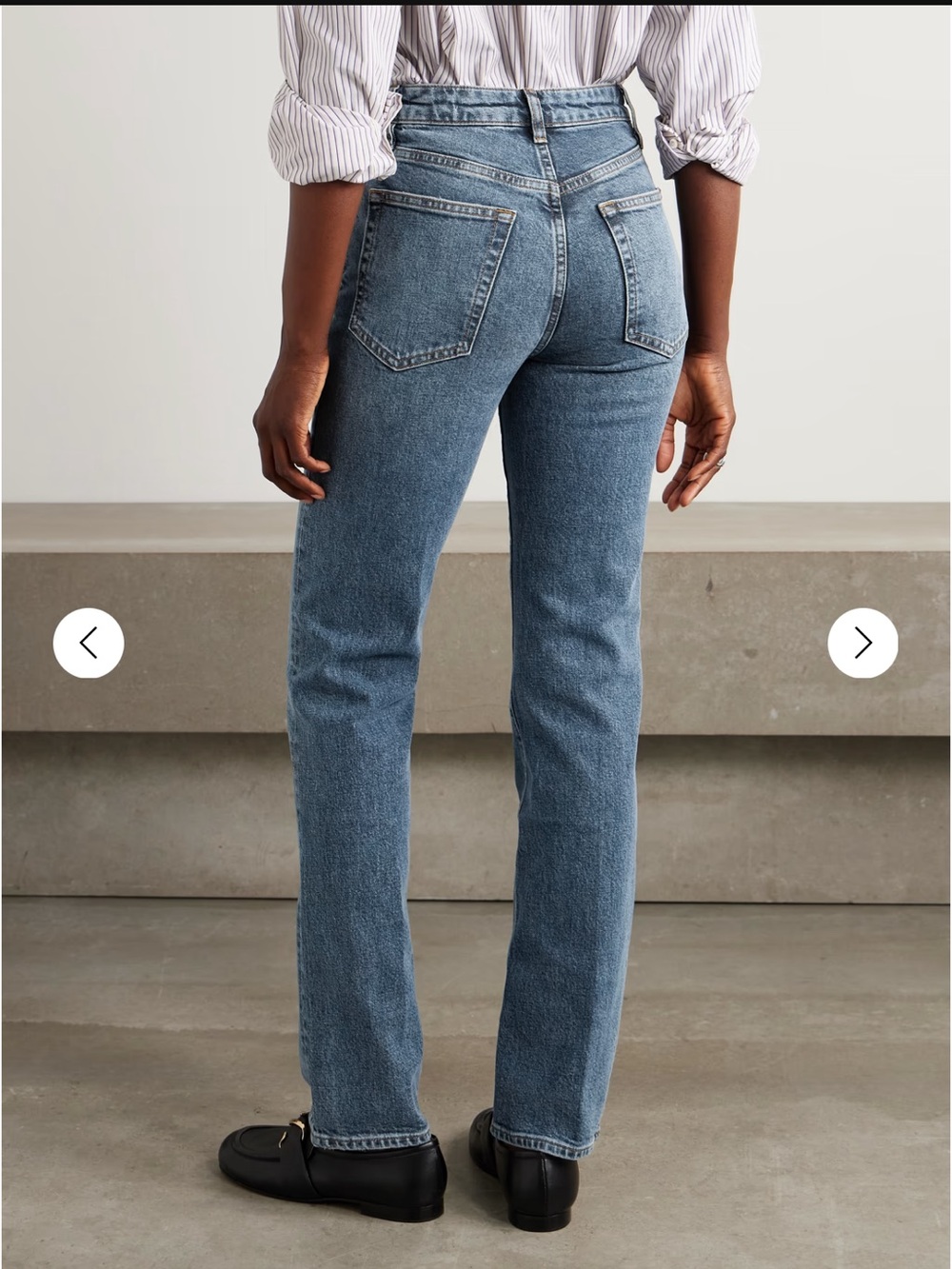 Frame Ruler Straight Leg Jeans - Picture 6 of 9